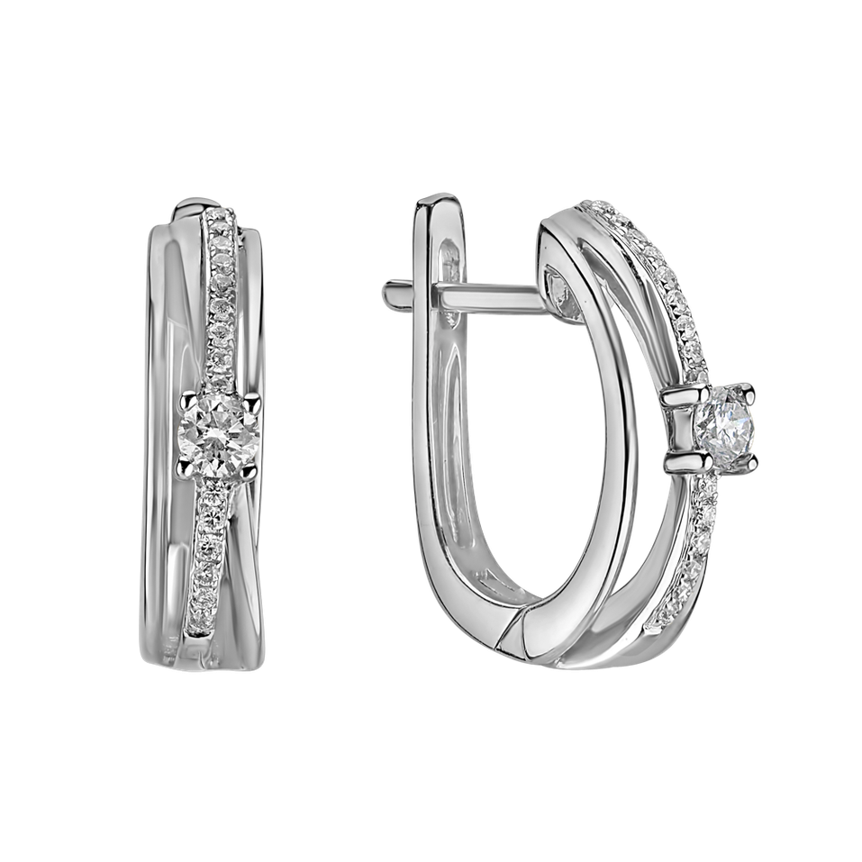 Náušnice s diamanty Lady Cosmos