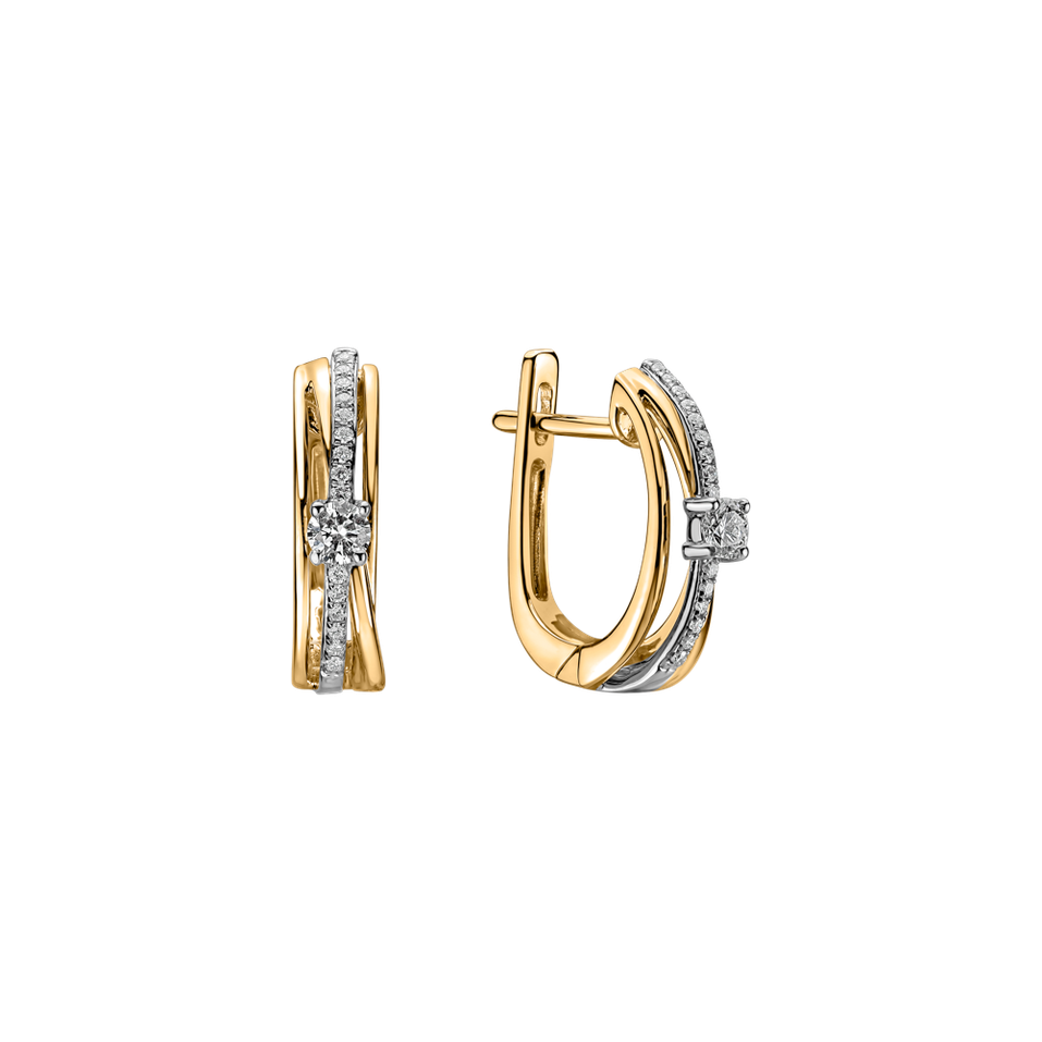 Náušnice s diamanty Lady Cosmos