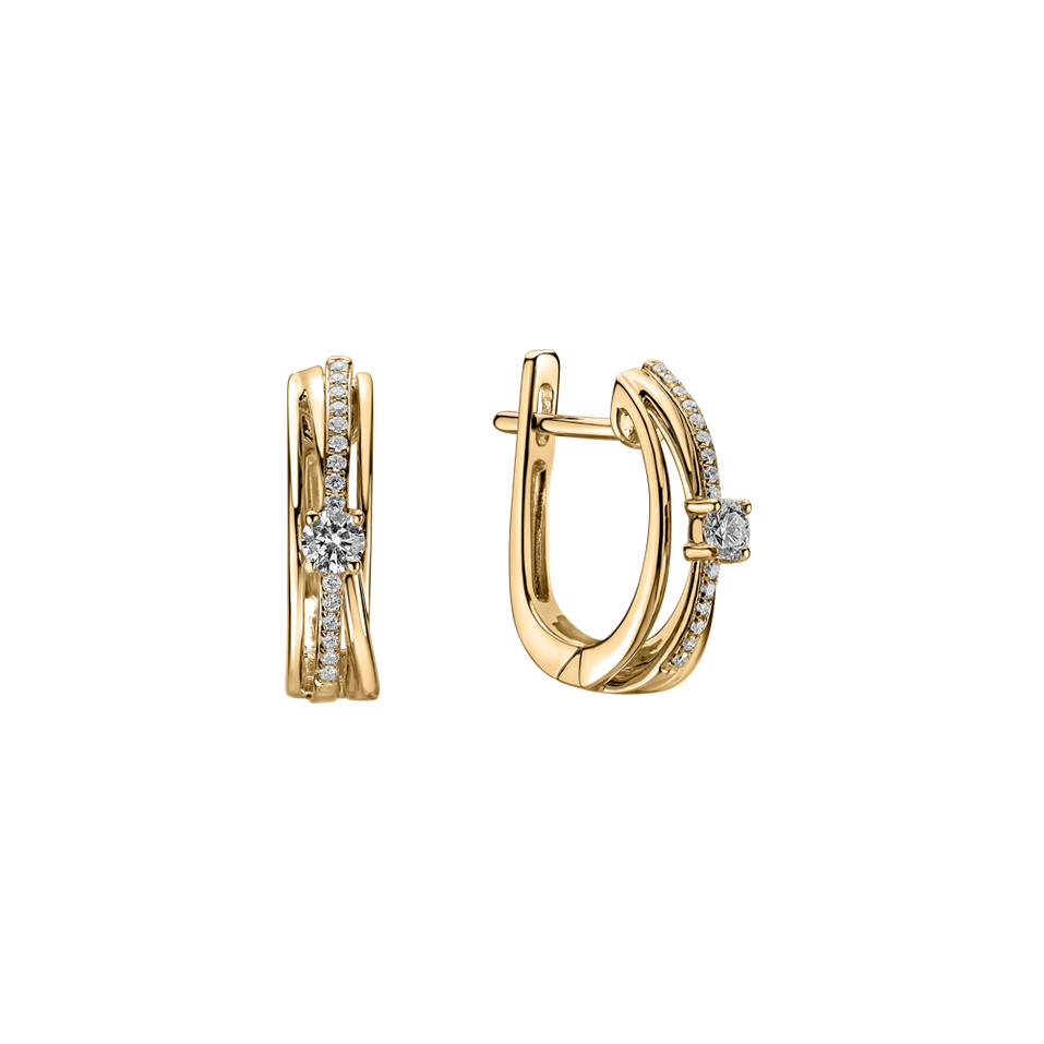 Náušnice s diamanty Lady Cosmos