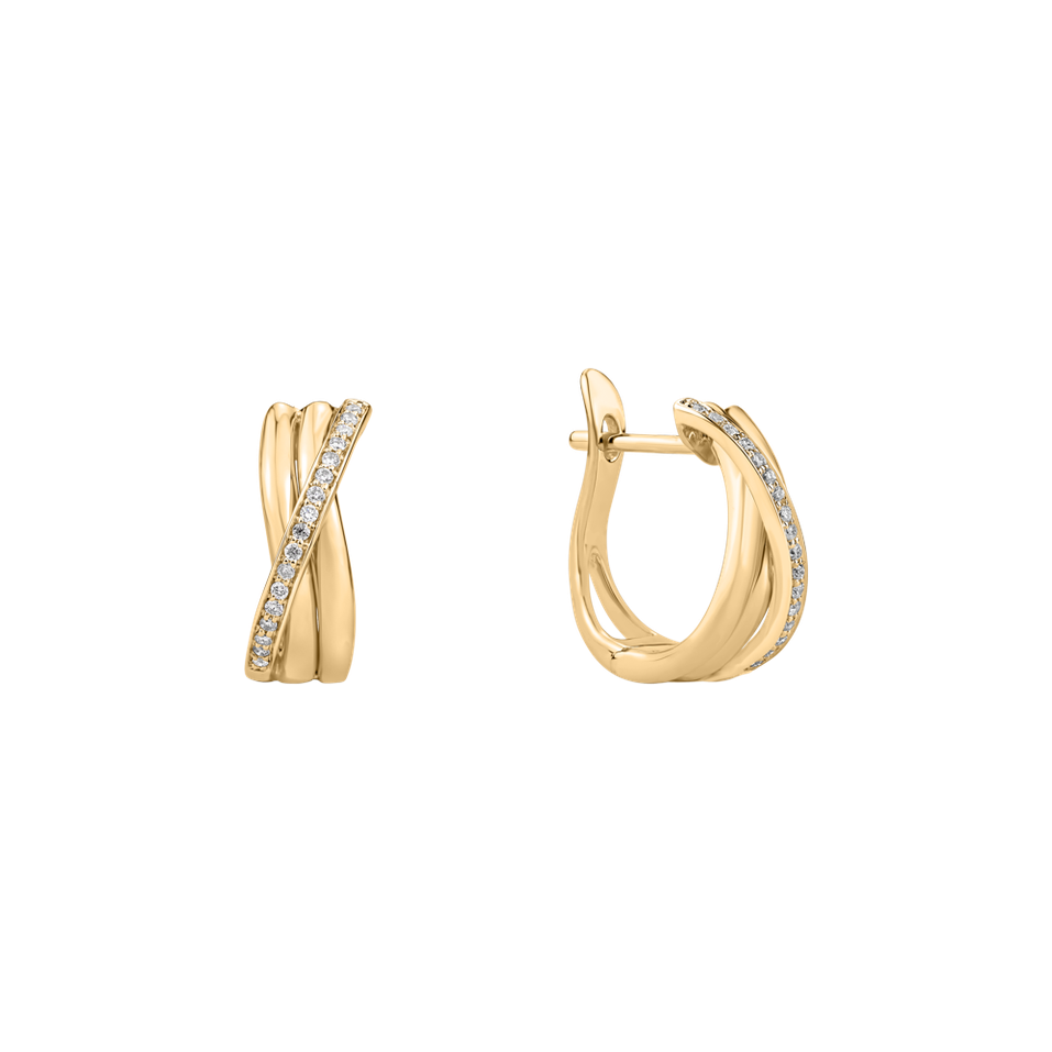 Náušnice s diamanty Arachné Heaven