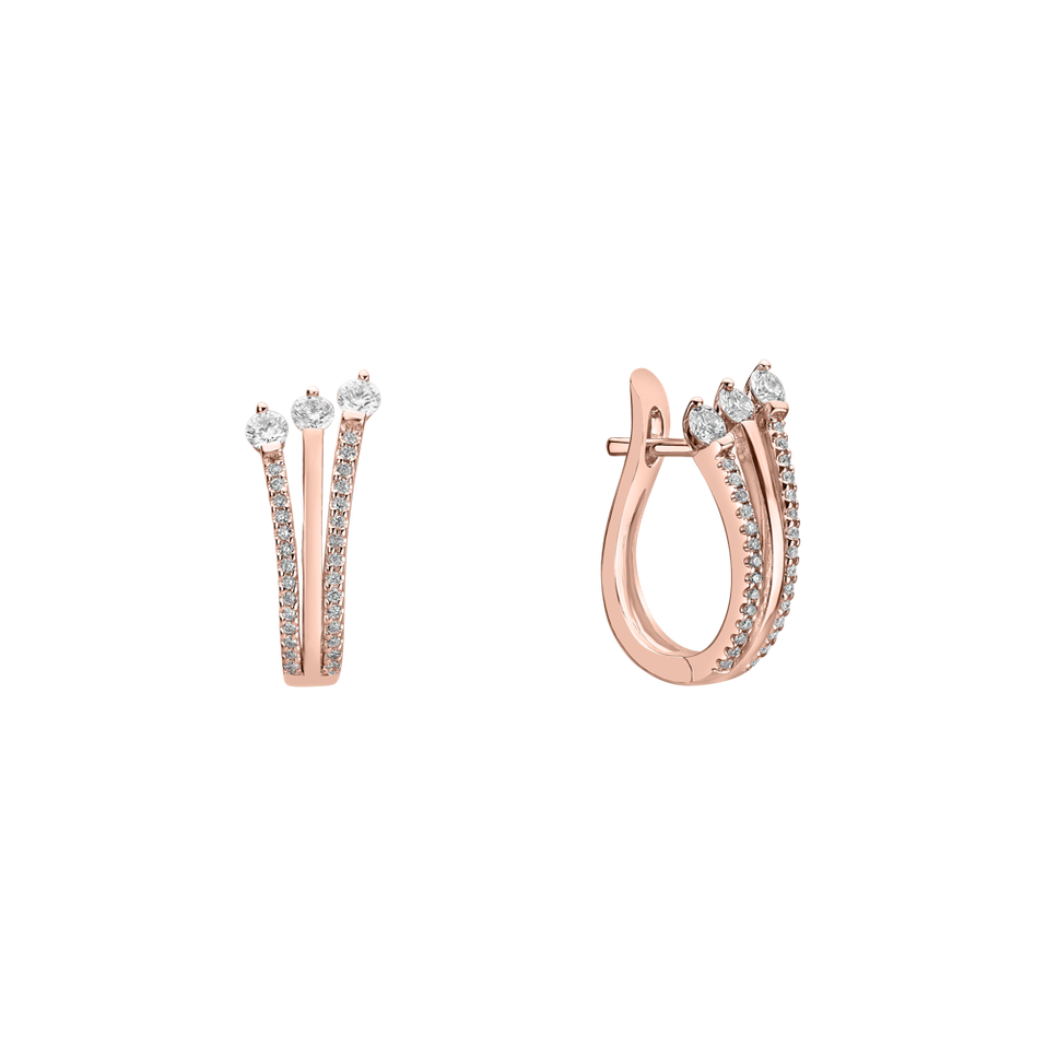 Náušnice s diamanty Dream Secret