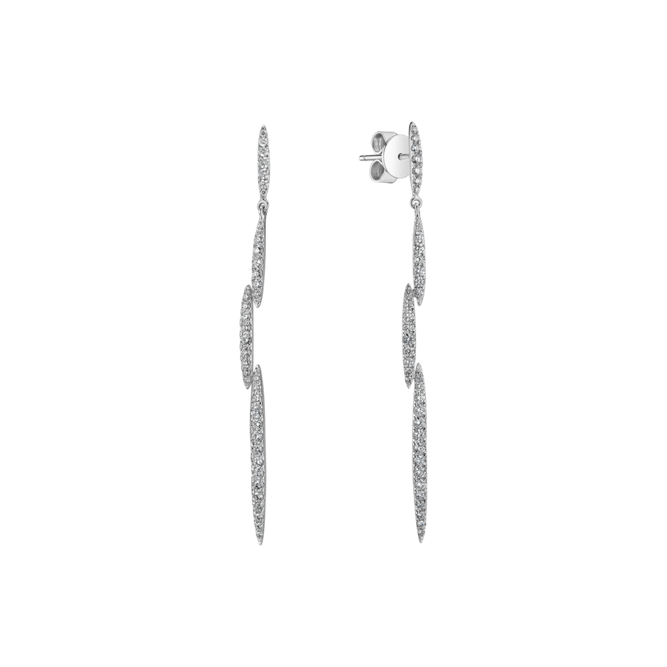 Náušnice s diamanty Dardas