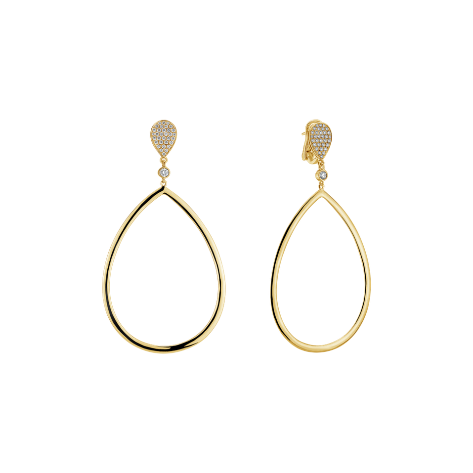 Náušnice s diamanty Arabic Sin