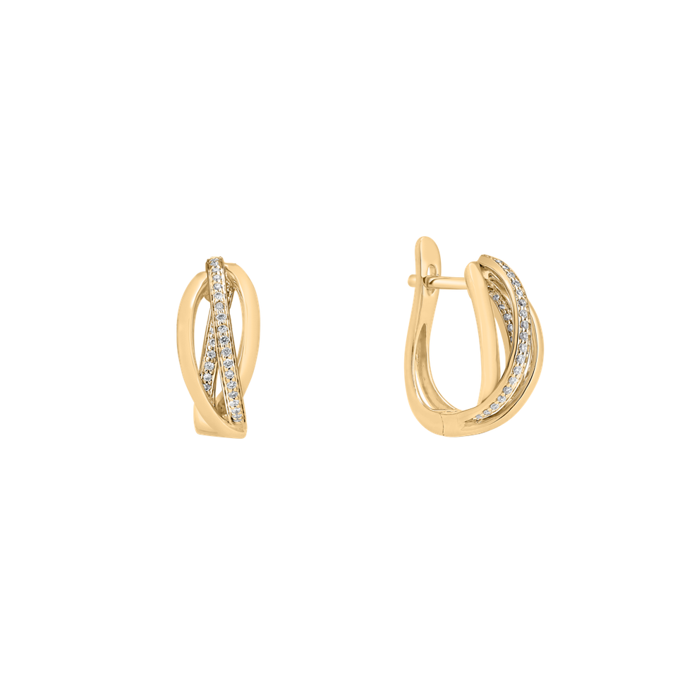 Náušnice s diamanty Amazing Passion