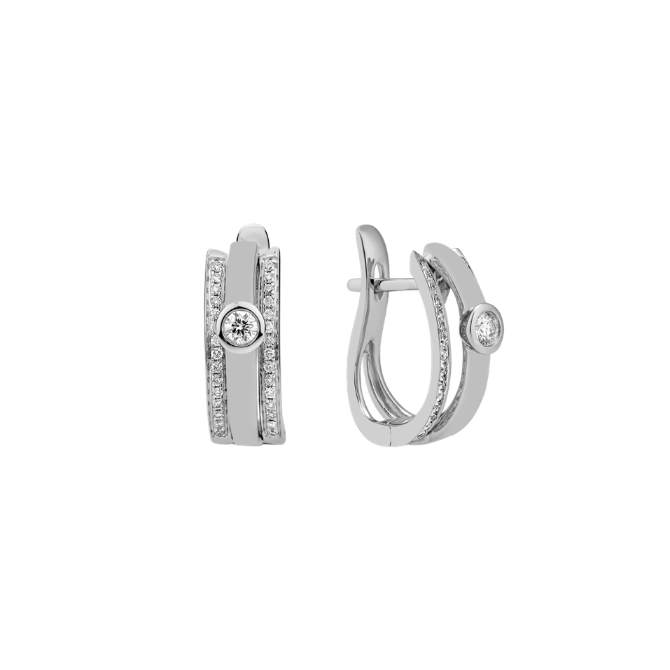 Náušnice s diamanty Fairytale Sparkle