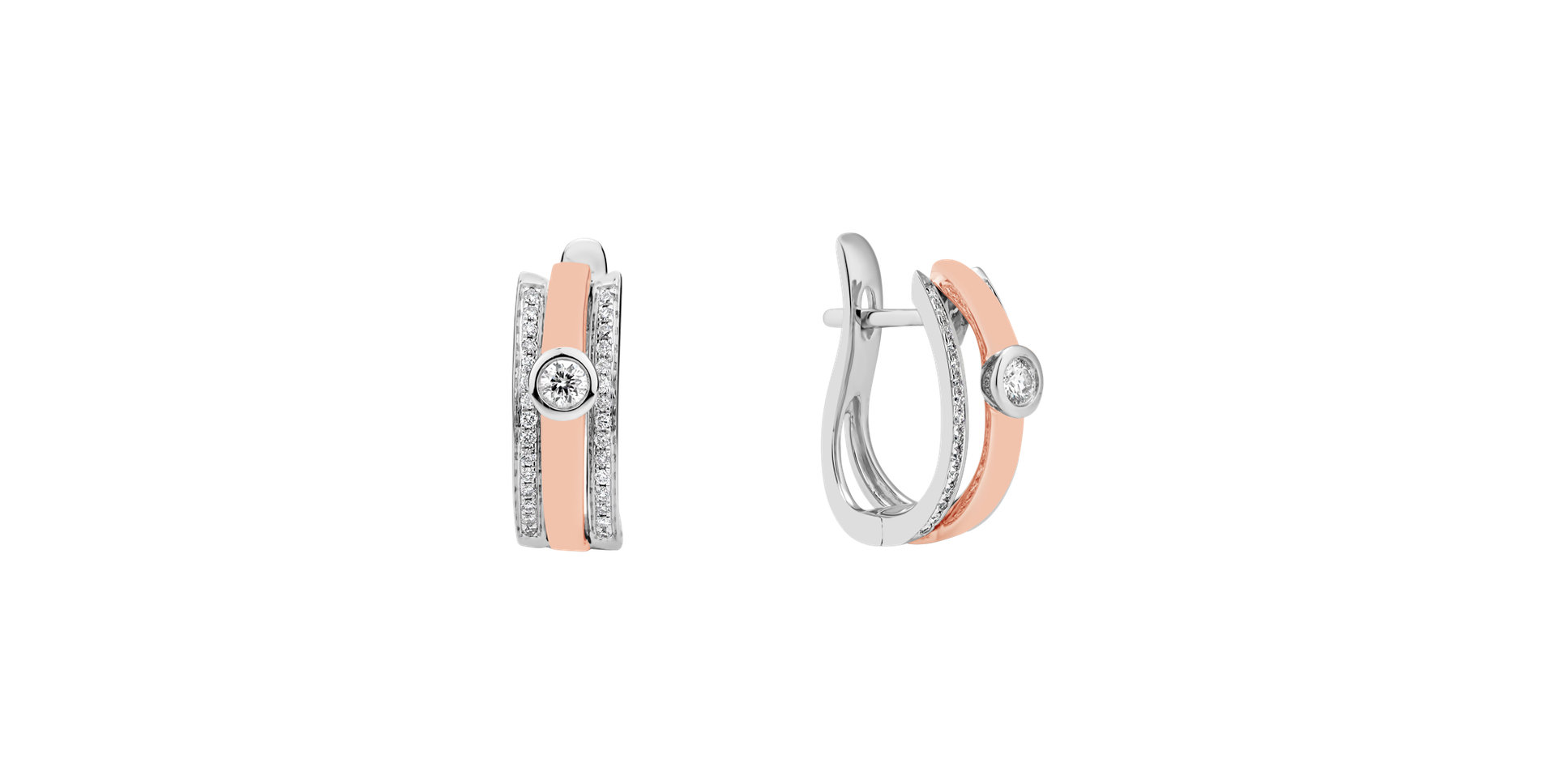 Náušnice s diamanty Fairytale Sparkle