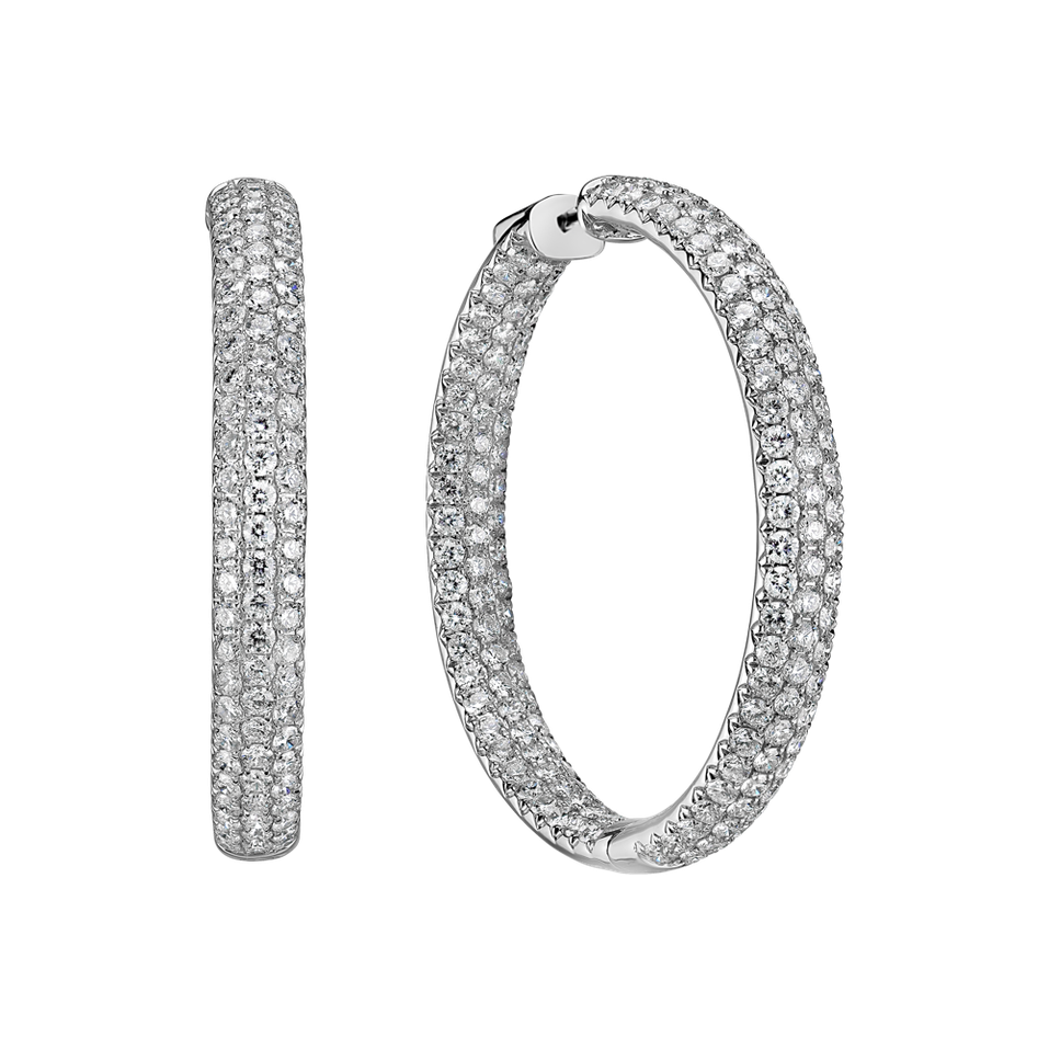 Náušnice s diamanty Eclipse