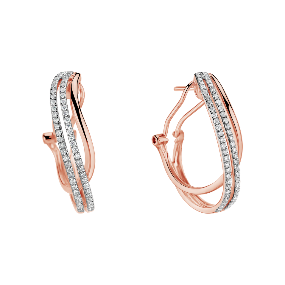 Náušnice s diamanty Rafferty