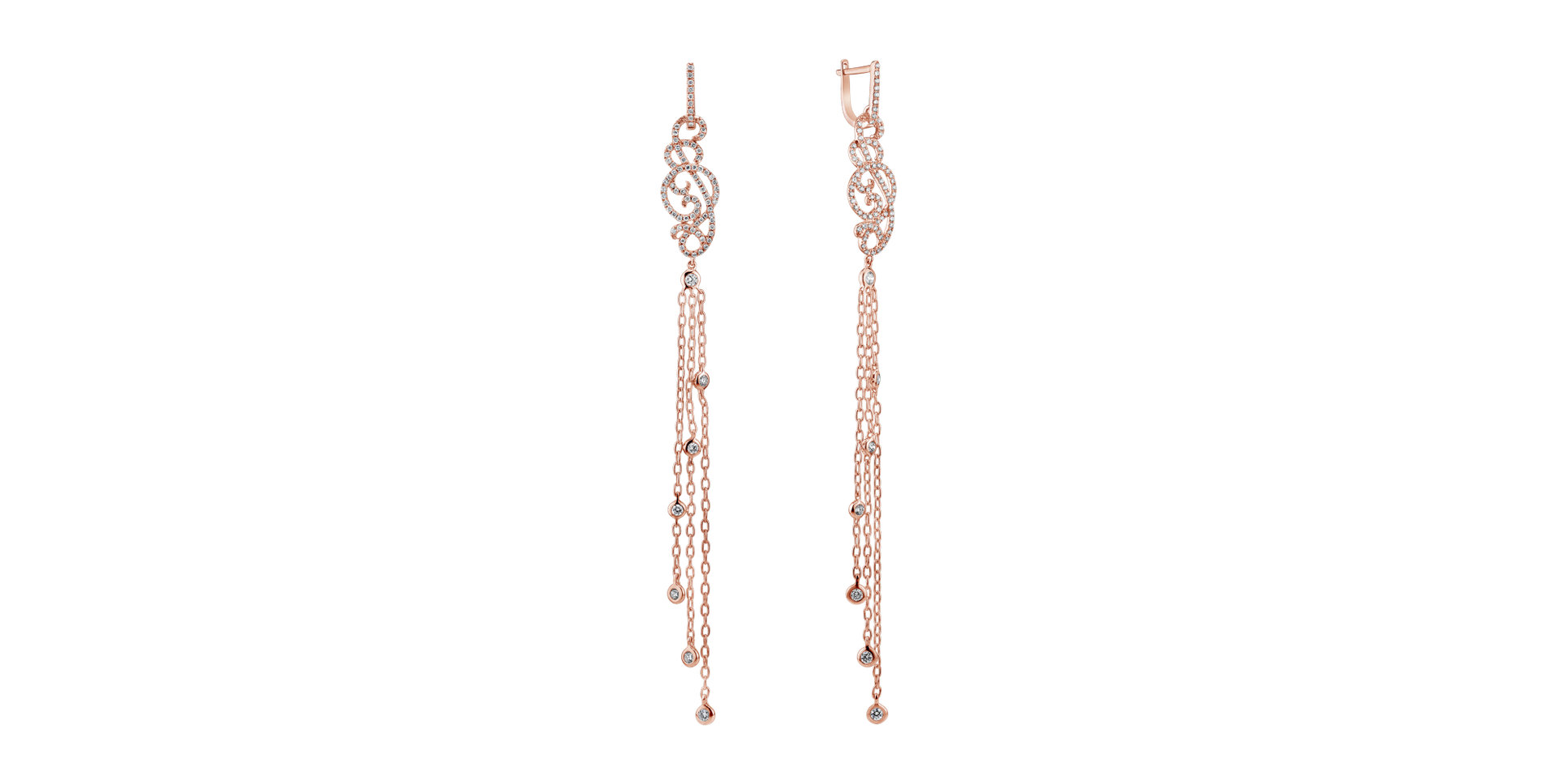 Náušnice s diamanty Sultan Heaven