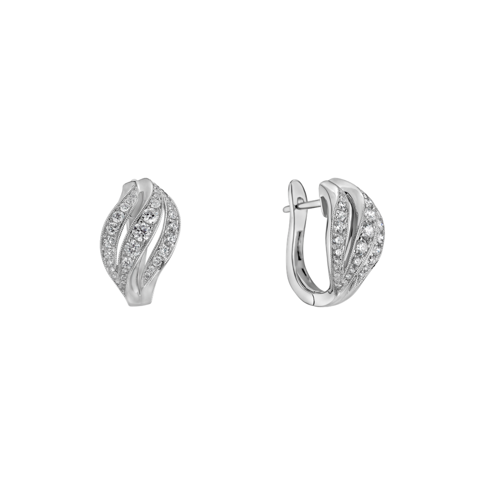 Náušnice s diamanty Alena