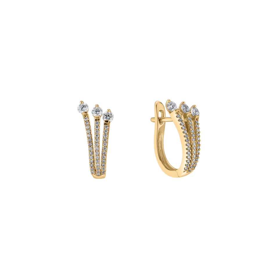 Náušnice s diamanty Dream Secret