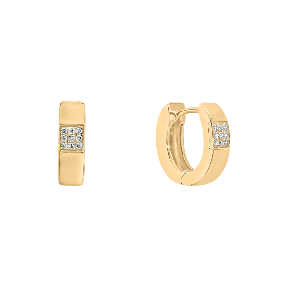 Náušnice s diamanty Andromeda Fantasy