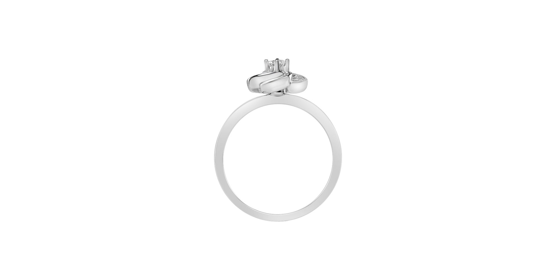 Prsten s diamanty Sparkling Blossom