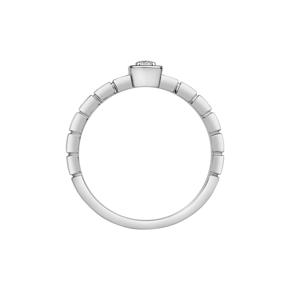 Prsten s diamantem Beloved Geometry