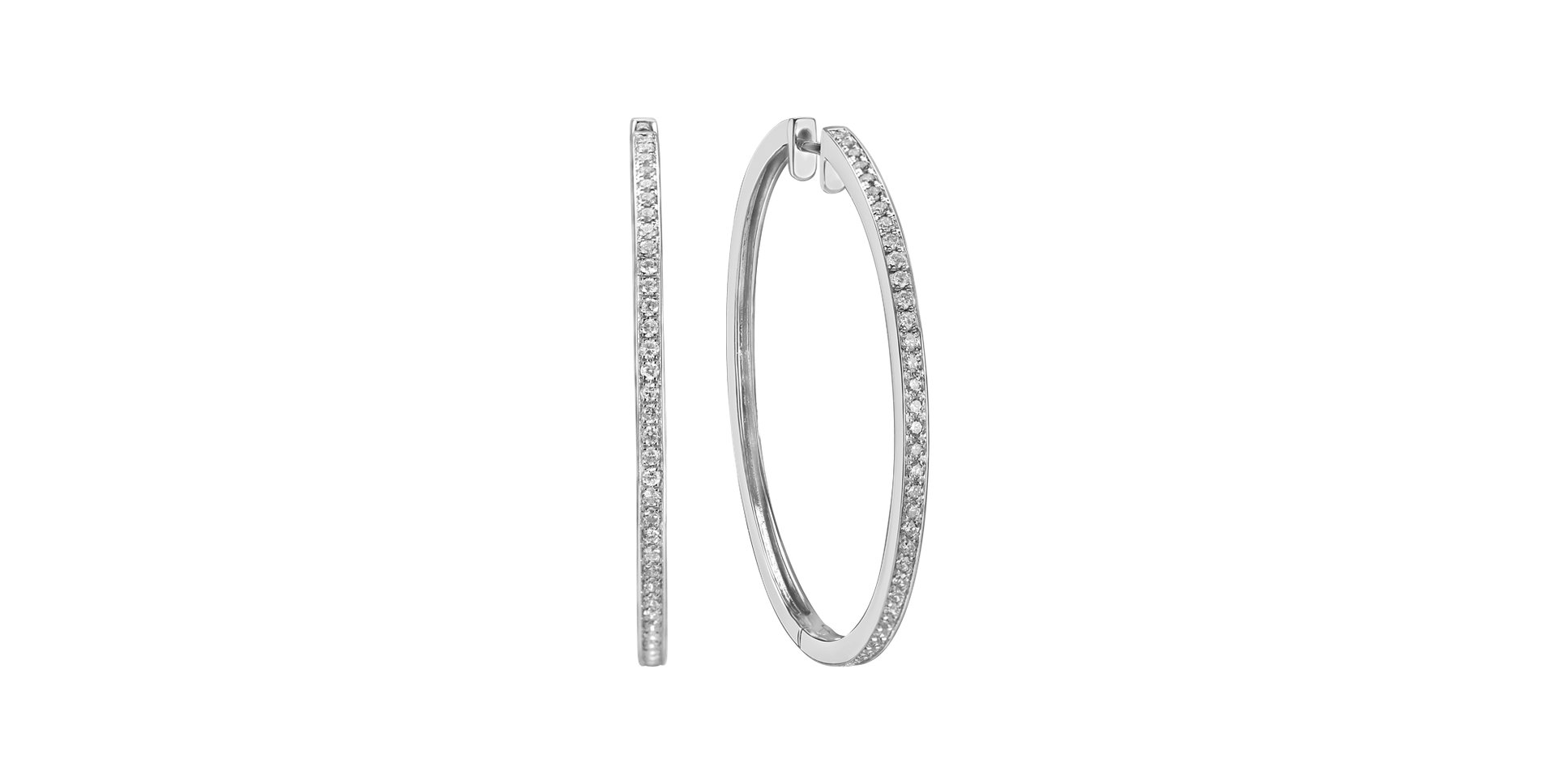 Náušnice s diamanty Wonder Rain