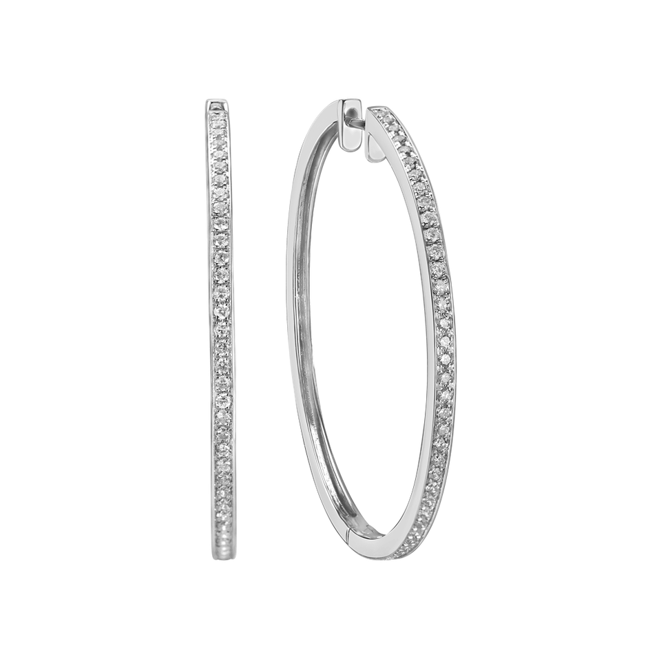 Náušnice s diamanty Wonder Rain