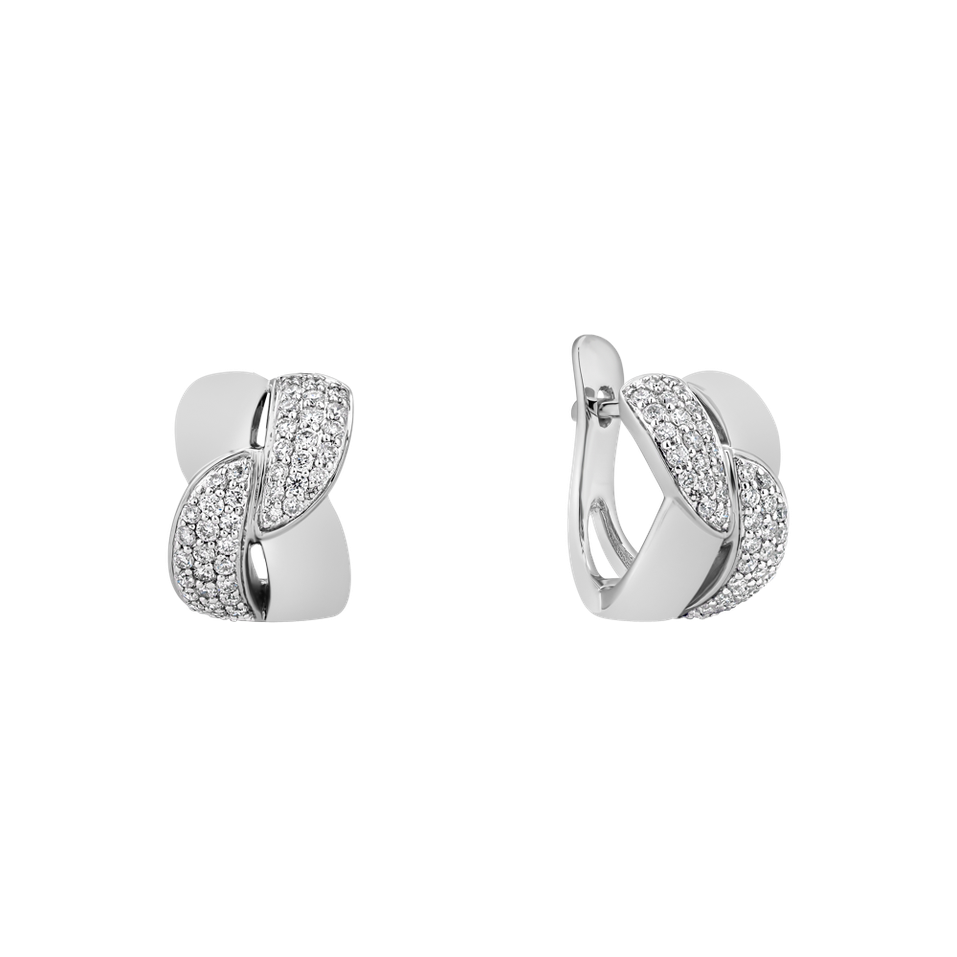 Náušnice s diamanty Orion Treasure