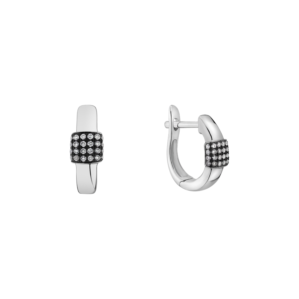 Náušnice s diamanty Miracle Sparkle