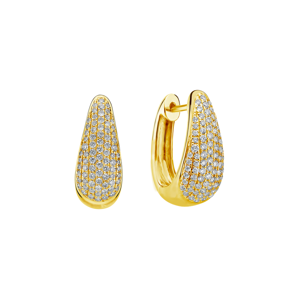 Náušnice s diamanty Charming Gem