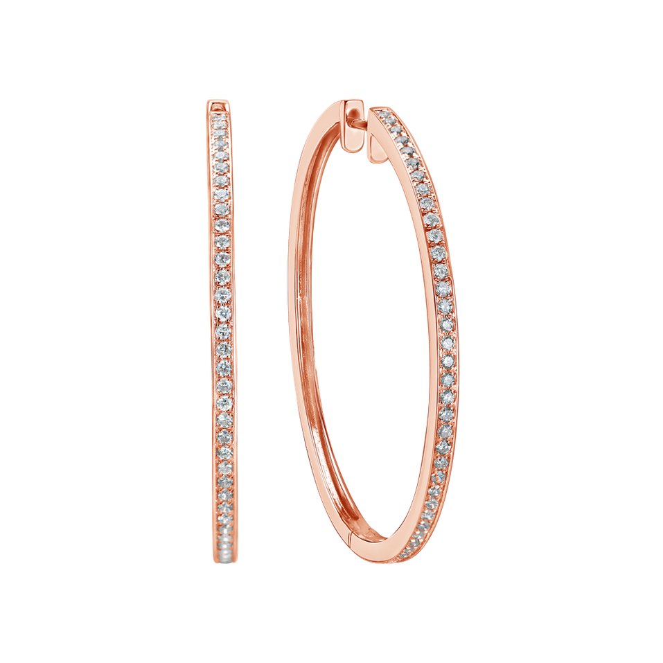 Náušnice s diamanty Wonder Rain