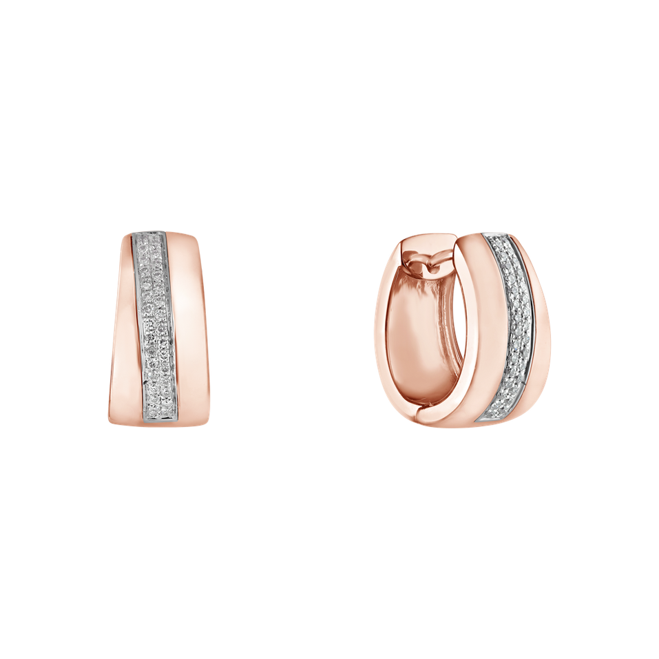 Náušnice s diamanty Sparkling Dew