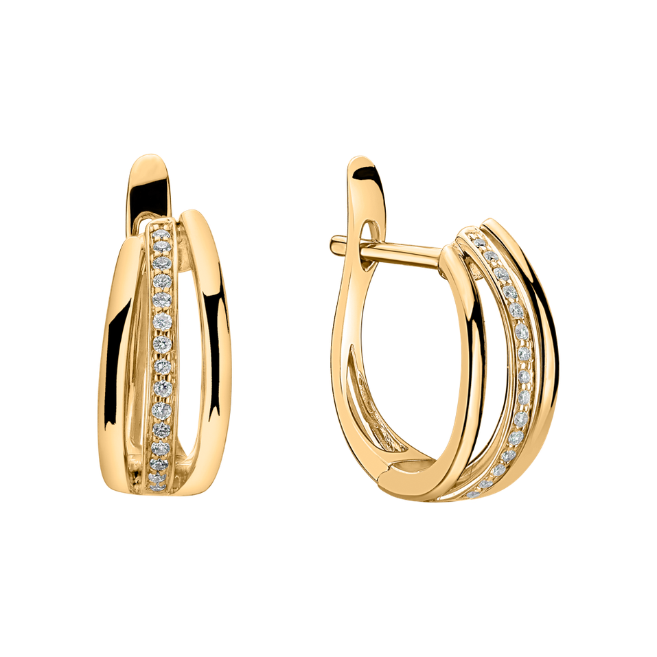 Náušnice s diamanty Vanessa