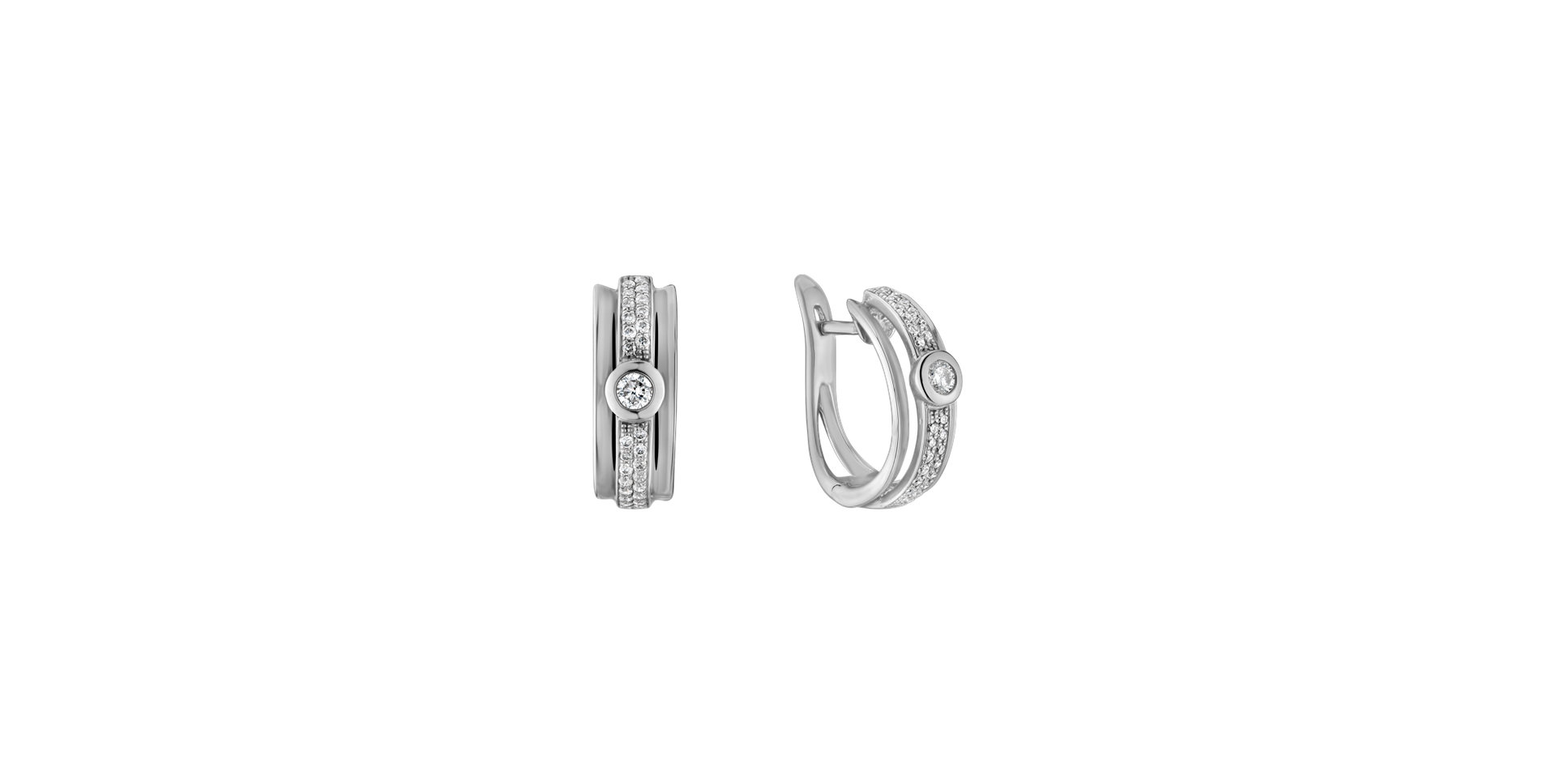 Náušnice s diamanty Fairytale Sparkle