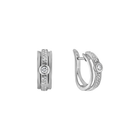 Náušnice s diamanty Fairytale Sparkle