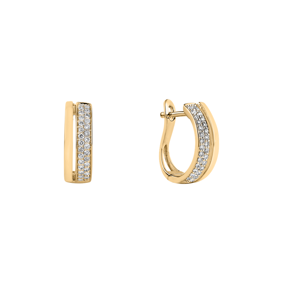 Náušnice s diamanty Moonlight Spirit