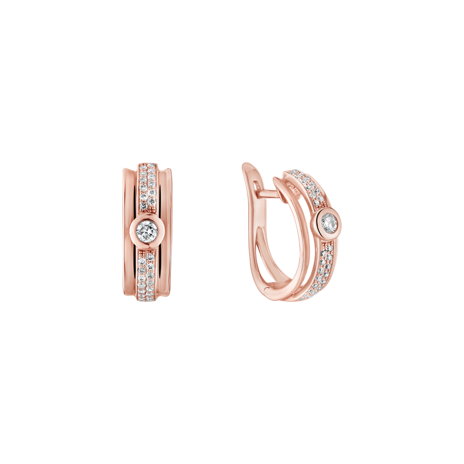 Náušnice s diamanty Fairytale Sparkle