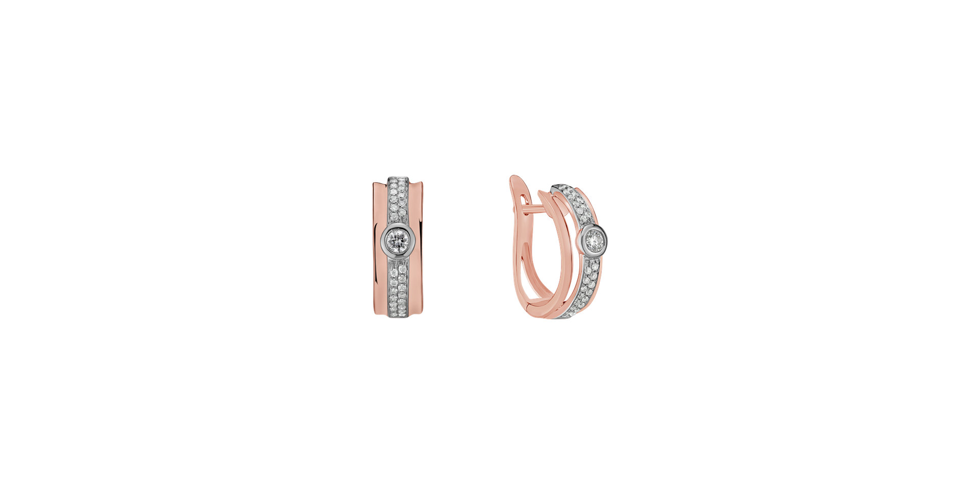 Náušnice s diamanty Fairytale Sparkle