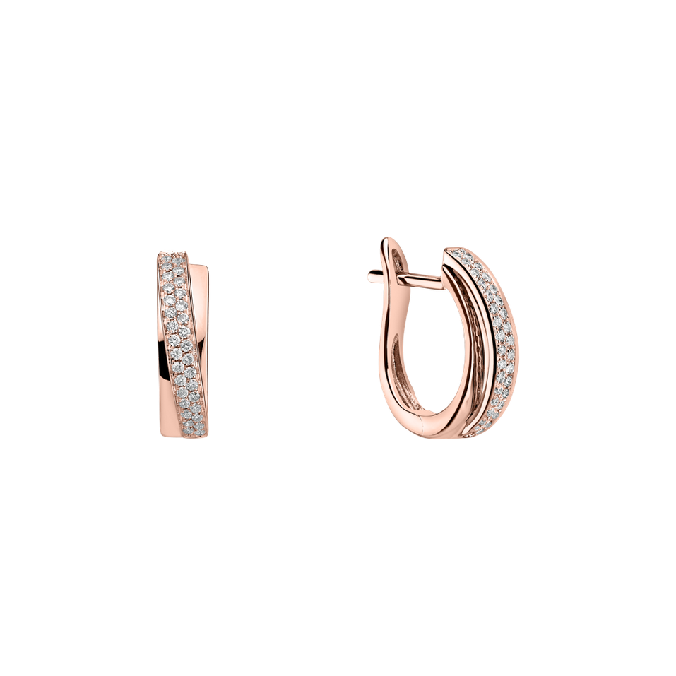 Náušnice s diamanty Heaven Pleasure