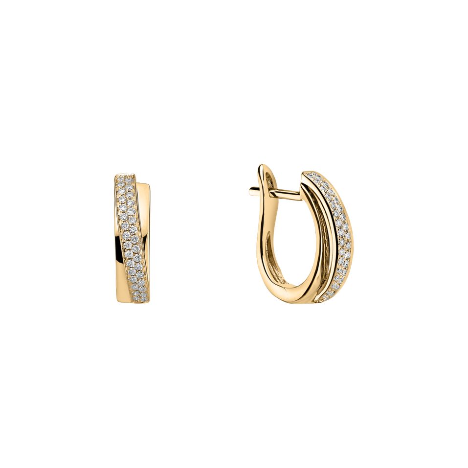 Náušnice s diamanty Heaven Pleasure