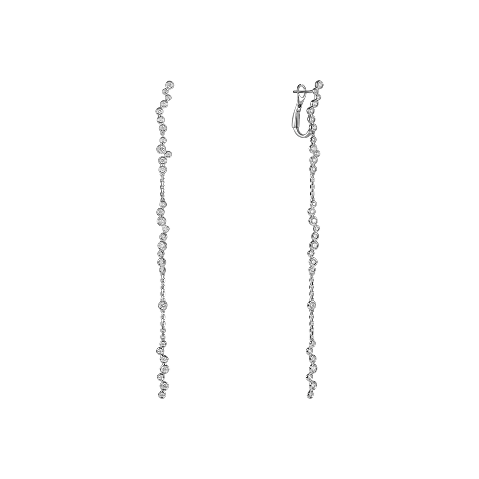 Náušnice s diamanty Subtle Delight