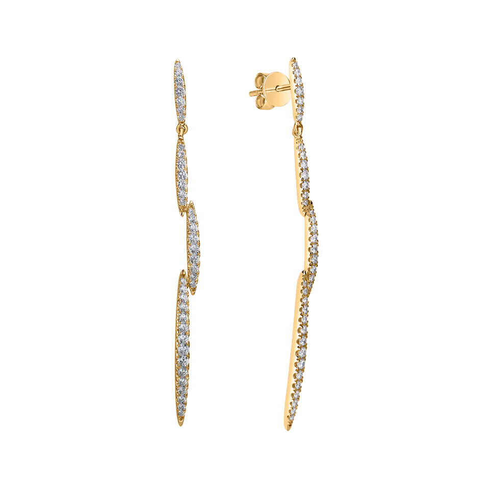 Náušnice s diamanty Chester