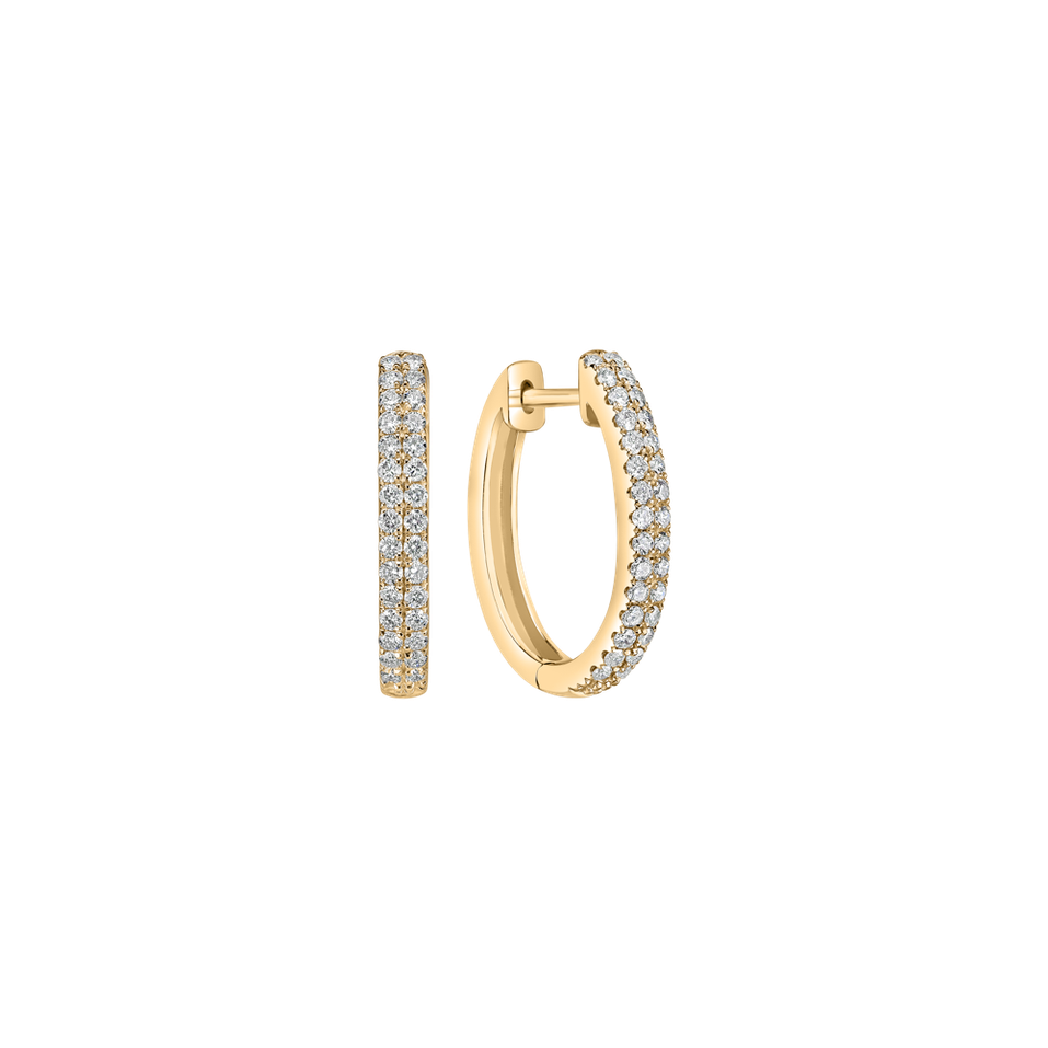 Náušnice s diamanty Seductive Desire