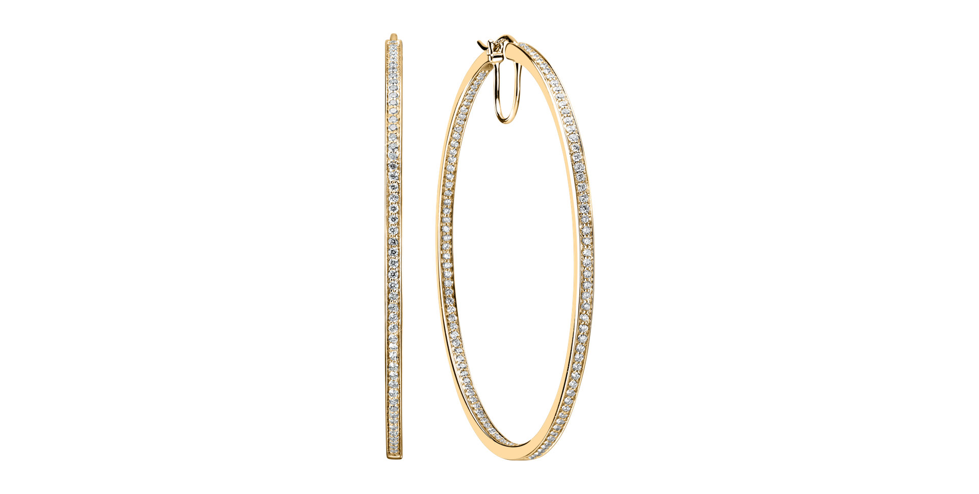 Náušnice s diamanty Tender Touch