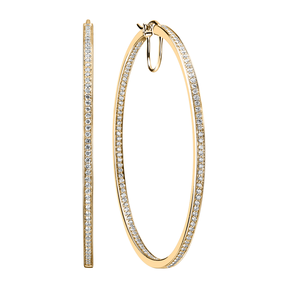 Náušnice s diamanty Tender Touch