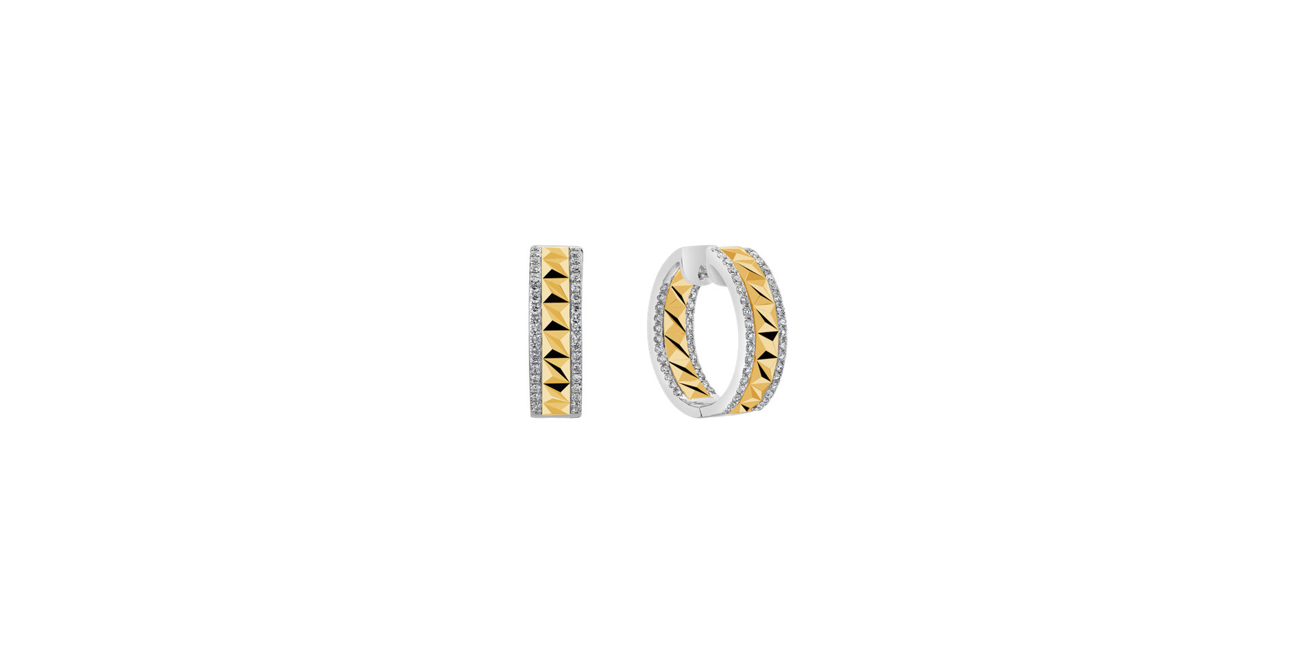 Náušnice s diamanty Solar Rhapsody