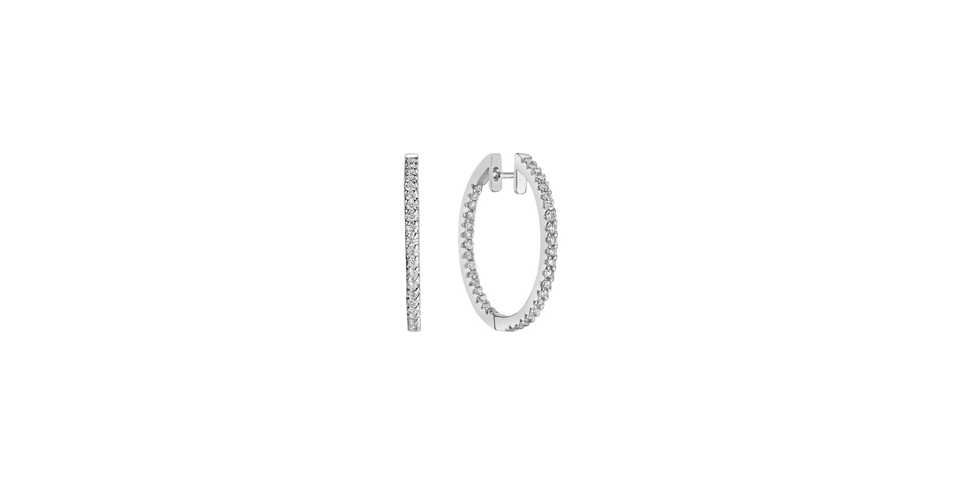 Náušnice s diamanty Sparkling Beauty