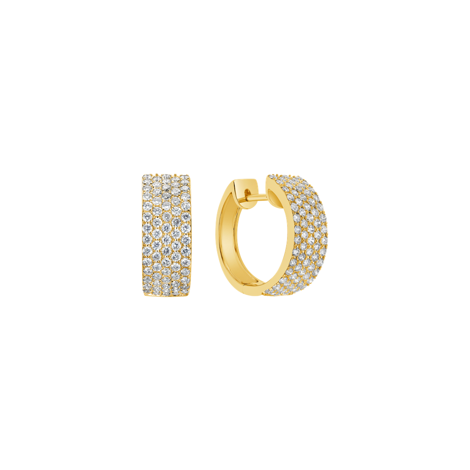 Náušnice s diamanty Verena