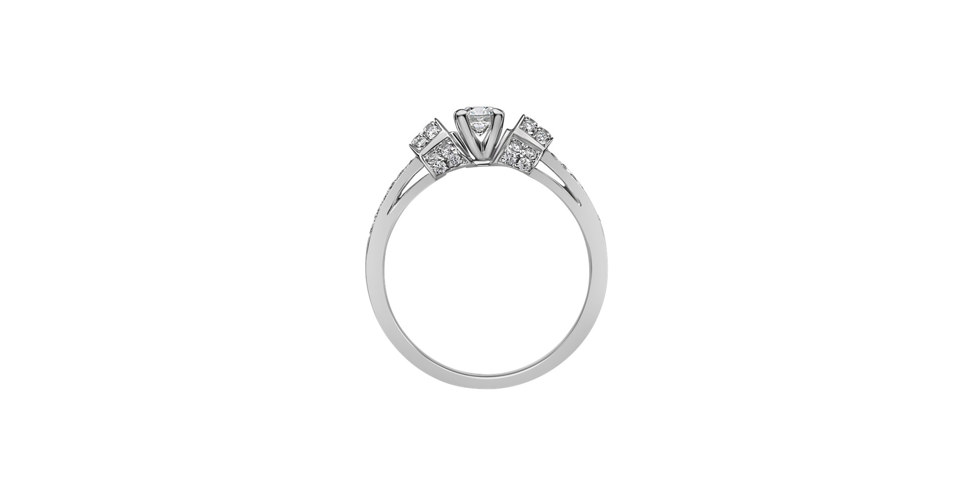 Prsten s diamanty Tugdual