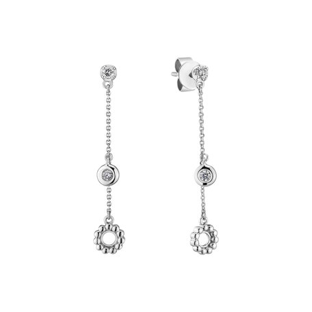 Náušnice s diamanty Regal Reverie