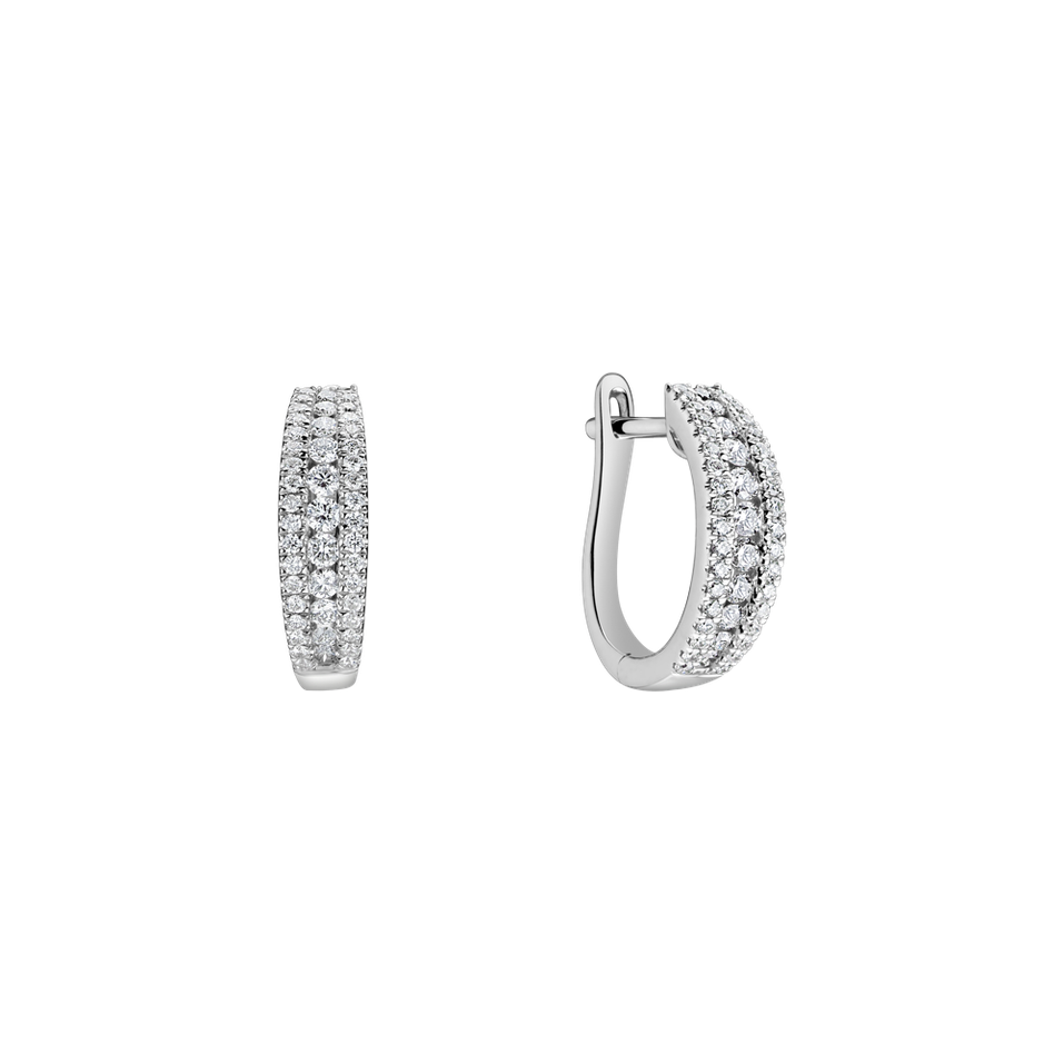 Náušnice s diamanty Vesper Pleasure