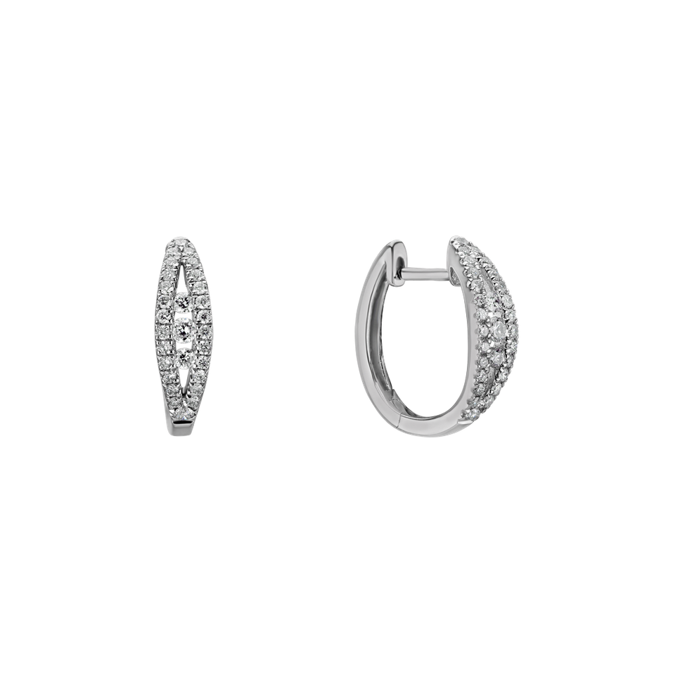 Náušnice s diamanty Heaven Treasure