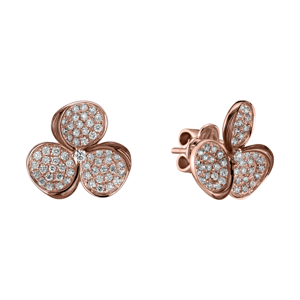 Náušnice s diamanty Alex