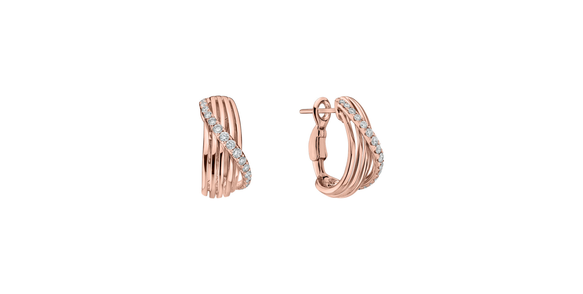 Náušnice s diamanty Morwenna