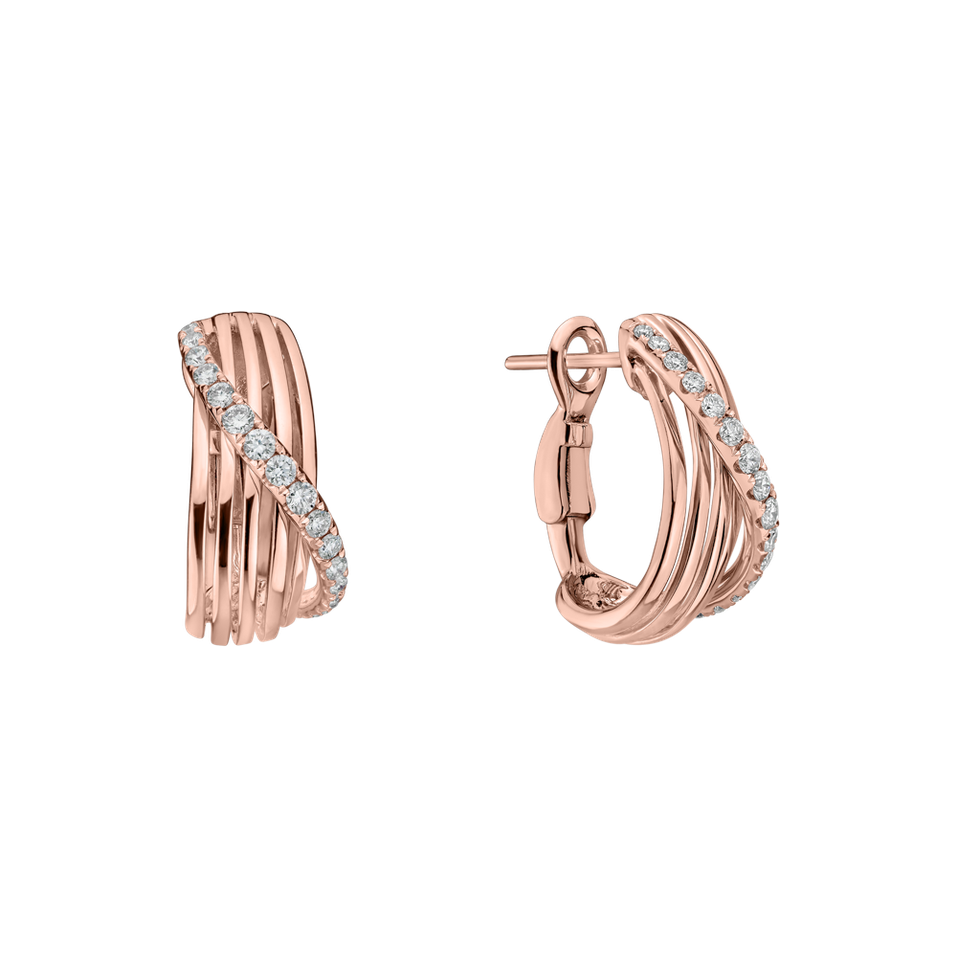 Náušnice s diamanty Morwenna