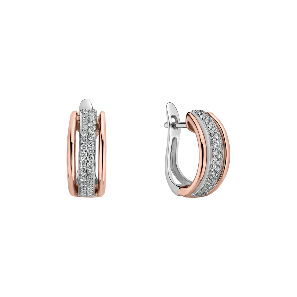 Náušnice s diamanty Daylight Glory