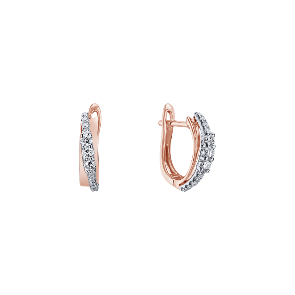 Náušnice s diamanty Glorious Memory